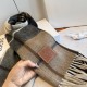 Replica Loewe Reversible Cashmere Scarf with Checkered Pattern 30 x 180cm Clone Cheap