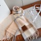 Replica Loewe Reversible Cashmere Scarf with Checkered Pattern 30 x 180cm Pink Clone Cheap