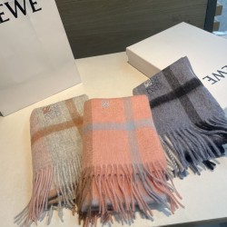 Replica Loewe Reversible Cashmere Scarf 30 x 180cm Orange Clone Cheap