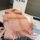 Replica Loewe Reversible Cashmere Scarf 30 x 180cm Orange Clone Cheap