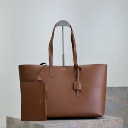 Replica YSL Saint Laurent East/West Tote Bag Caramel Clone Cheap