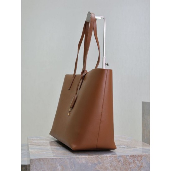 Replica YSL Saint Laurent East/West Tote Bag Caramel Clone Cheap