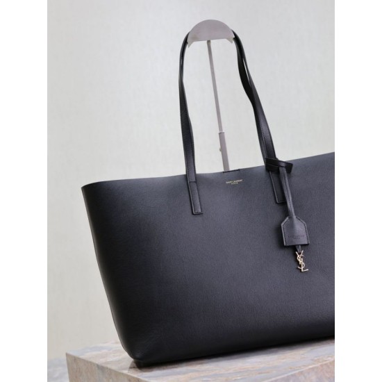 Replica YSL Saint Laurent East/West Tote Bag Black Clone Cheap