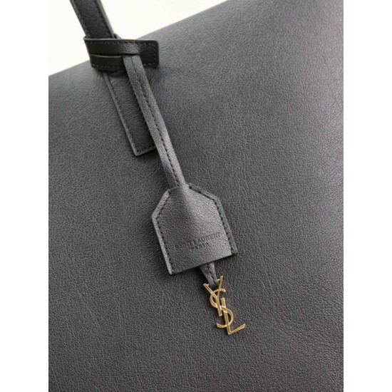 Replica YSL Saint Laurent East/West Tote Bag Black Clone Cheap