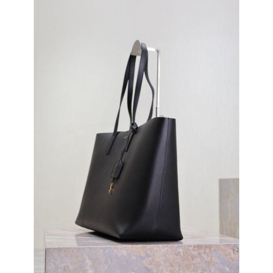 Replica YSL Saint Laurent East/West Tote Bag Black Clone Cheap