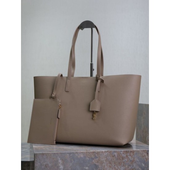Knockoff YSL Saint Laurent East/West Tote Bag Apricot Fake Sale Online Replica YSL Saint Laurent East/West Tote Bag Apricot Clone Cheap