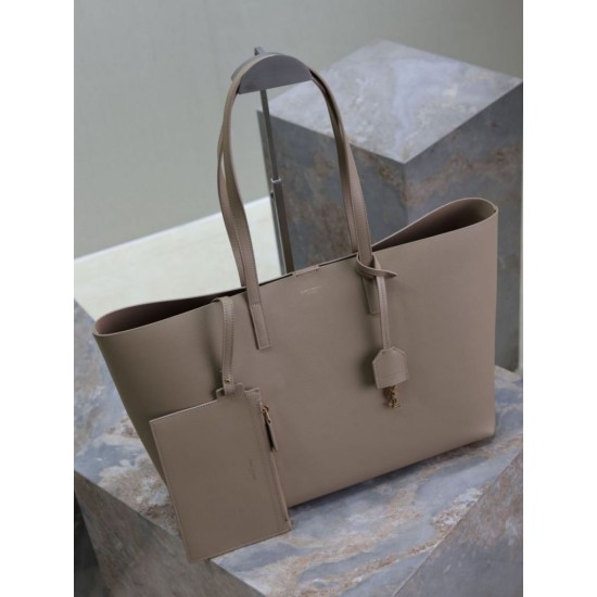 Knockoff YSL Saint Laurent East/West Tote Bag Apricot Fake Sale Online Replica YSL Saint Laurent East/West Tote Bag Apricot Clone Cheap