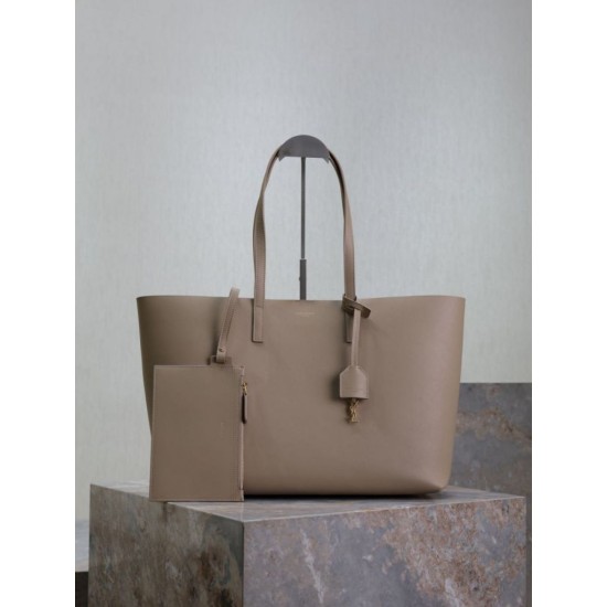 Knockoff YSL Saint Laurent East/West Tote Bag Apricot Fake Sale Online Replica YSL Saint Laurent East/West Tote Bag Apricot Clone Cheap
