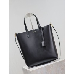 Replica YSL Saint Laurent Toy North/South Vertical Tote Bag Black Clone Cheap