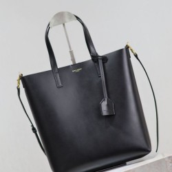 Replica YSL Saint Laurent Toy North/South Vertical Tote Bag Black Clone Cheap