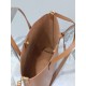 Replica YSL Saint Laurent Toy North/South Vertical Tote Bag Brown Clone Cheap