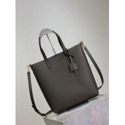Replica YSL Saint Laurent Toy North/South Vertical Tote Bag Dark Green Clone Cheap
