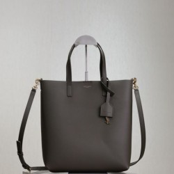 Replica YSL Saint Laurent Toy North/South Vertical Tote Bag Dark Green Clone Cheap