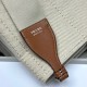 Replica Prada Jardinière Extra Large Cotton Canvas Tote Bag Beige Clone Cheap