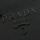 Replica Prada Jardinière Extra Large Cotton Canvas Tote Bag Black Clone Cheap