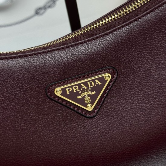 Knockoff Prada Aimée Medium Crossbody Bag Burgundy Fake Sale Online Replica Prada Aimée Medium Crossbody Bag Burgundy Clone Cheap