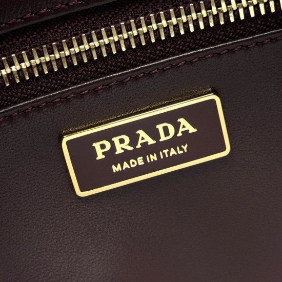 Knockoff Prada Aimée Medium Crossbody Bag Burgundy Fake Sale Online Replica Prada Aimée Medium Crossbody Bag Burgundy Clone Cheap