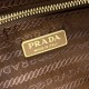 Knockoff Prada Re-Nylon Demi-Lune Crossbody Bag 1BH222 Brown Fake Sale Online Replica Prada Re-Nylon Demi-Lune Crossbody Bag 1BH222 Brown Clone Cheap