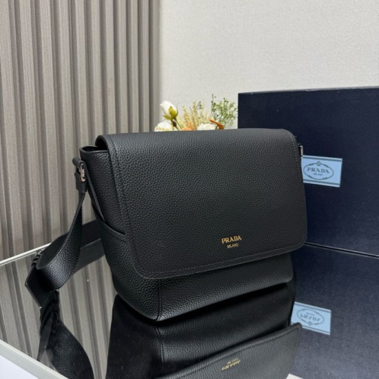 Knockoff Prada Messenger Crossbody Bag 2VD069 Black Fake Sale Online Replica Prada Messenger Crossbody Bag 2VD069 Black Clone Cheap