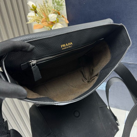 Knockoff Prada Messenger Crossbody Bag 2VD069 Black Fake Sale Online Replica Prada Messenger Crossbody Bag 2VD069 Black Clone Cheap