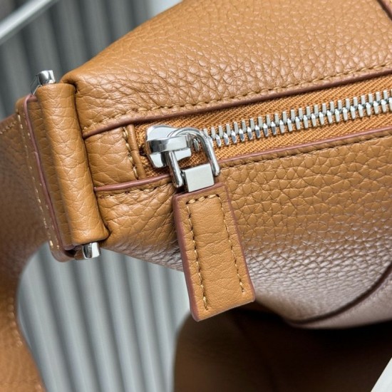 Replica Prada Messenger Crossbody Bag 2VH178 Brown Clone Cheap