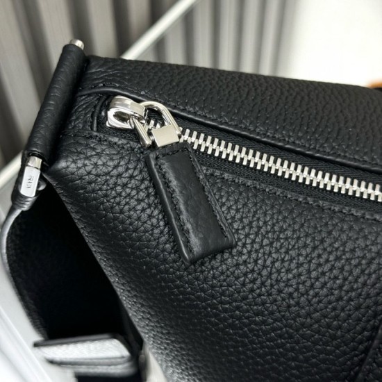 Replica Prada Messenger Crossbody Bag 2VH178 Black Clone Cheap