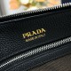 Replica Prada Messenger Crossbody Bag 2VH178 Black Clone Cheap