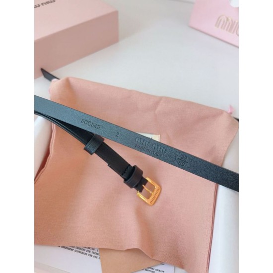 Knockoff Miu Miu 15mm Gold-Tone Buckle Belt Black Fake Sale Online Replica Miu Miu 15mm Gold-Tone Buckle Belt Black Clone Cheap