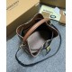 Replica Burberry Small TB Bucket Bag Coffee Clone Cheap