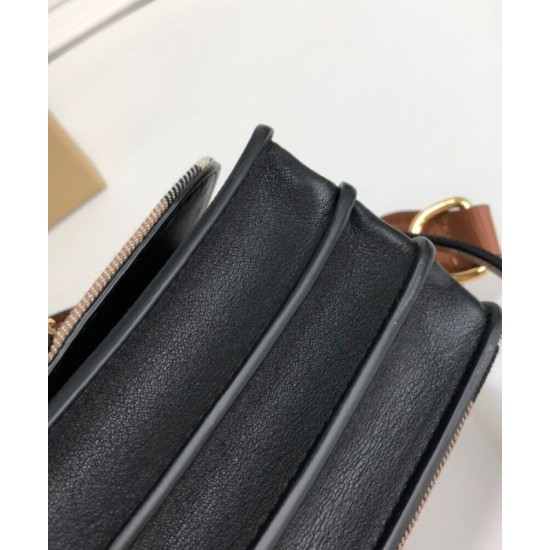 Replica Burberry Small Buckle Crossbody Bag Coffee Clone Cheap