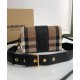 Replica Burberry Small Buckle Crossbody Bag Black Clone Cheap