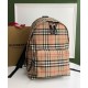 Replica Burberry Check Backpack Apricot Clone Cheap