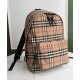 Replica Burberry Check Backpack Apricot Clone Cheap