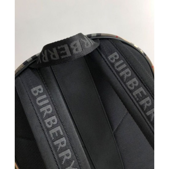 Replica Burberry Check Backpack Apricot Clone Cheap