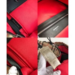 Replica Burberry Check Backpack Apricot Clone Cheap