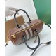Replica Burberry Medium Check Bowling Bag Brown Clone Cheap