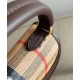 Replica Burberry Mini Highlands Bag Dark Coffee Clone Cheap