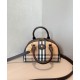 Replica Burberry Highlands Mini Tote Bag Dark Coffee Clone Cheap