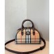 Replica Burberry Highlands Mini Tote Bag Dark Coffee Clone Cheap
