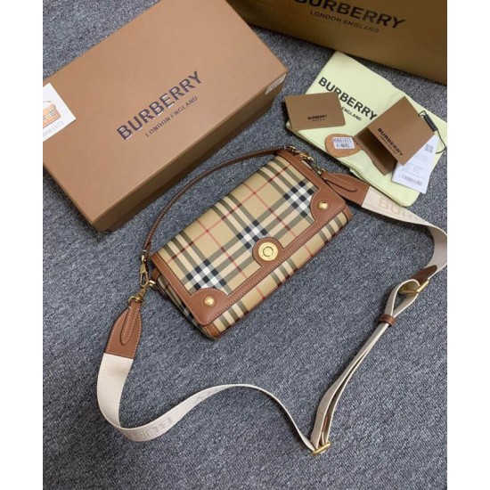 Replica Burberry Top Handle Bag Coffee Clone Cheap