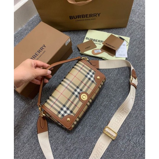 Replica Burberry Top Handle Bag Coffee Clone Cheap