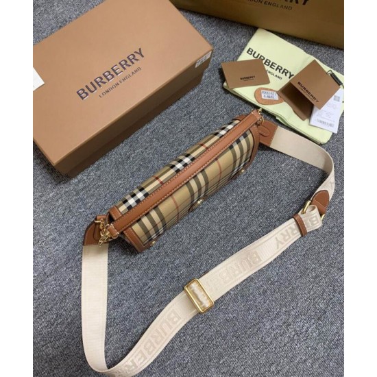 Replica Burberry Top Handle Bag Coffee Clone Cheap