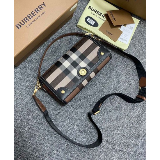 Replica Burberry Top Handle Bag Black Clone Cheap
