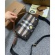 Replica Burberry Top Handle Bag Black Clone Cheap