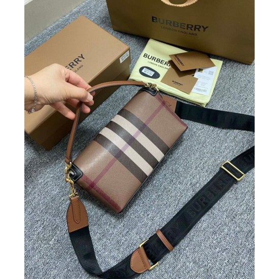Replica Burberry Top Handle Bag Black Clone Cheap