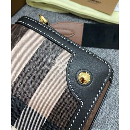 Replica Burberry Top Handle Bag Black Clone Cheap