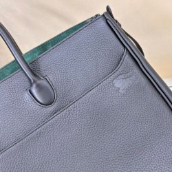 Replica Burberry Medium Rocking Horse Tote Bag Black Clone Cheap