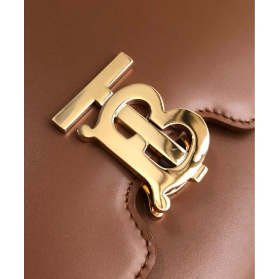Replica Burberry Medium TB Crossbody Bag Coffee Clone Cheap