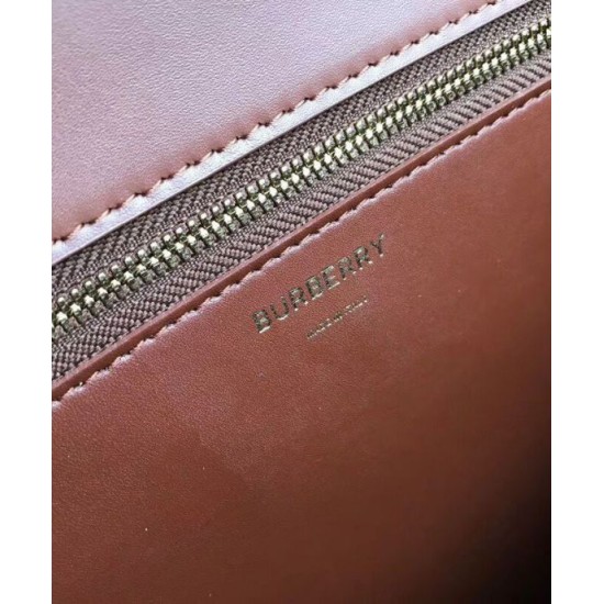 Replica Burberry Medium TB Crossbody Bag Coffee Clone Cheap