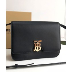 Replica Burberry Medium TB Crossbody Bag Black Clone Cheap